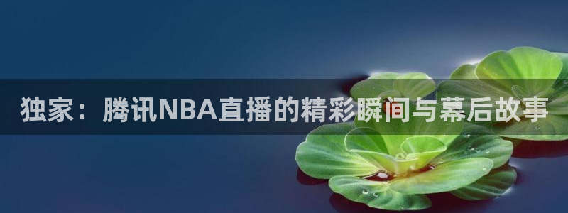 劲爆体育nba直播在线嗨球：独家：腾讯NBA直播的精彩瞬间与幕后故事